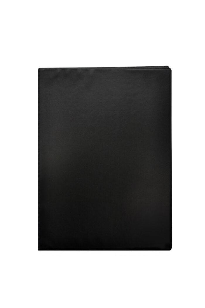 Pasta Catálogo PVC Ofício sem Visor 10 Sacos Preto