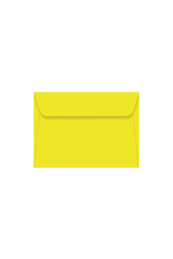 Envelope Carta 162mm X 114mm Color Gema com 50