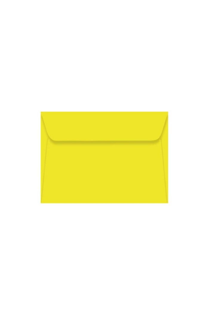 Envelope Carta 162mm X 114mm Color Gema com 50