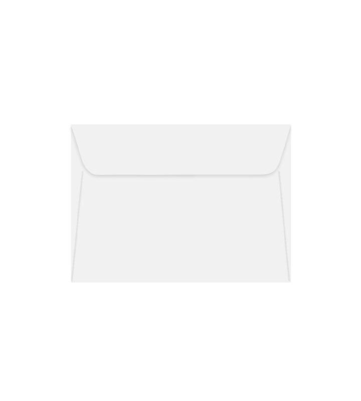 Envelope Comercial Carta 63 GSM 162mm X 114mm Branco com 1000