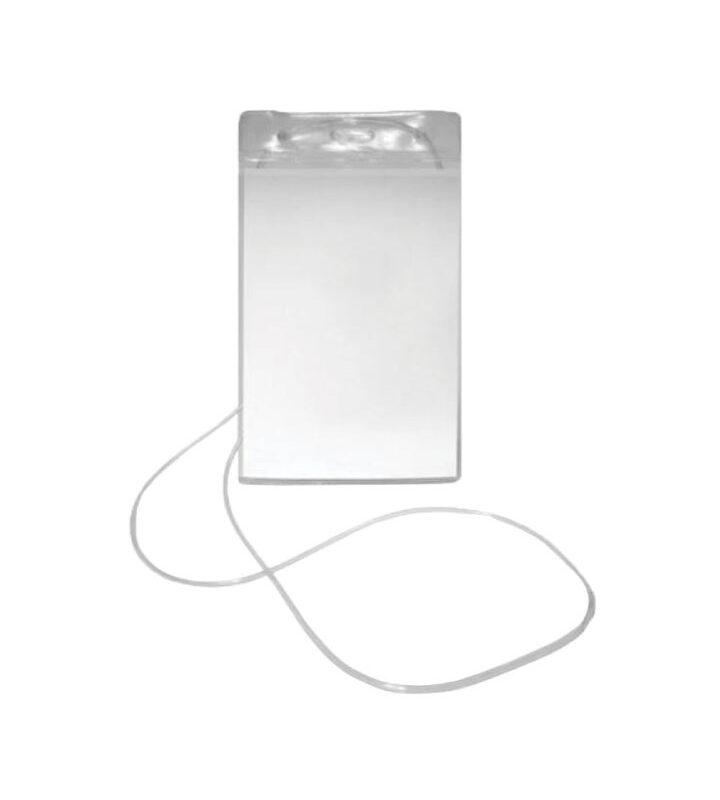 Crachá PVC 80mm X 120mm Abertura Superior com Cordão com 50