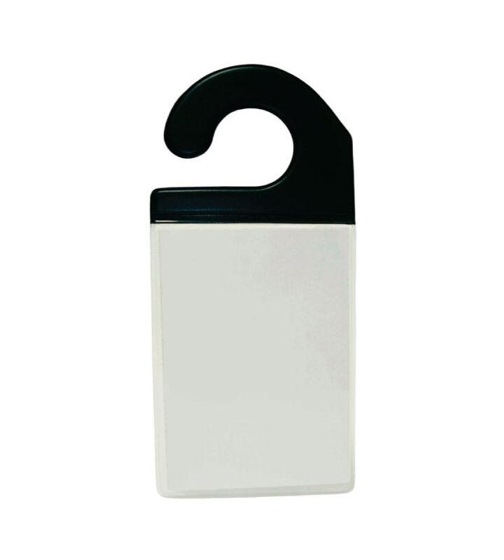 Crachá PVC Automóvel 90mm X 130mm Gancho Preto com 10