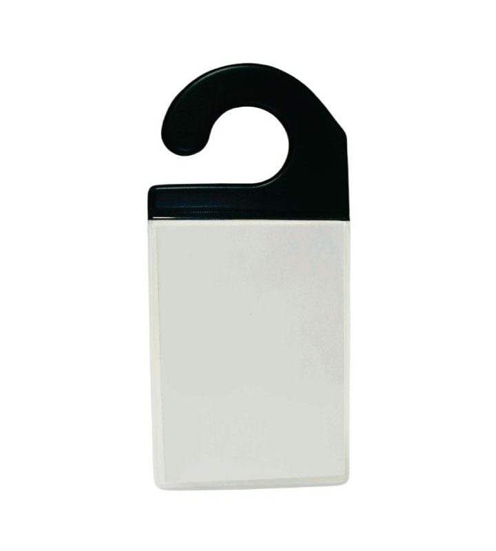 Crachá PVC Automóvel 90mm X 130mm Gancho Preto com 10