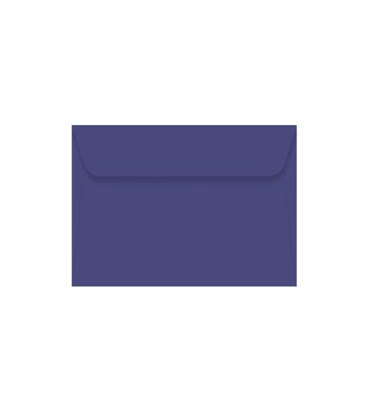 Envelope Carta 162mm X 114mm Color Marinho com 50