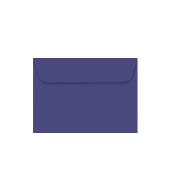Envelope Carta 162mm X 114mm Color Marinho com 50