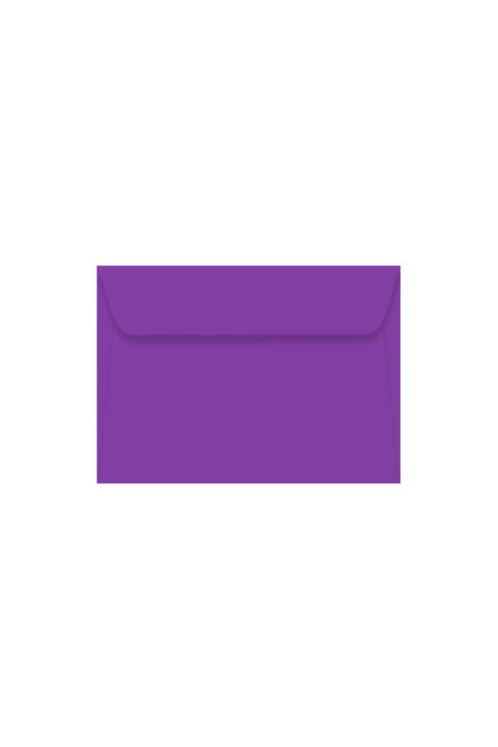 Envelope Carta 162mm X 114mm Color Roxo com 50