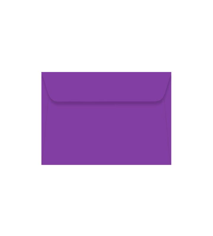 Envelope Carta 162mm X 114mm Color Roxo com 50