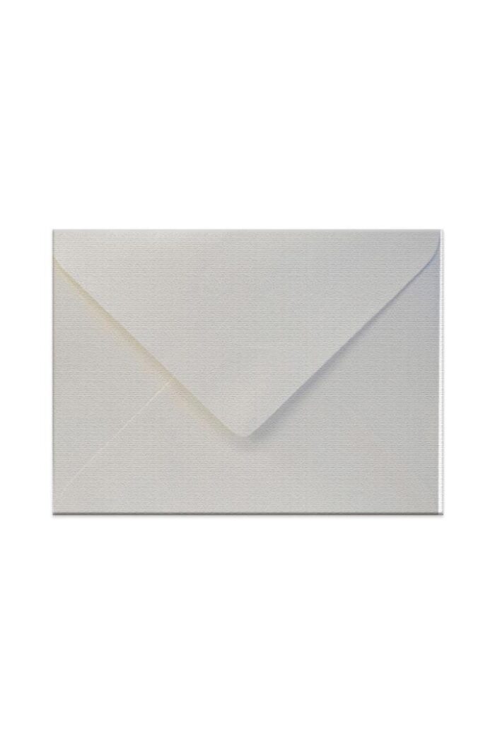 Envelope Convite 120 Alta Gramatura 163mm X 225mm Textura Linho Branco com 50