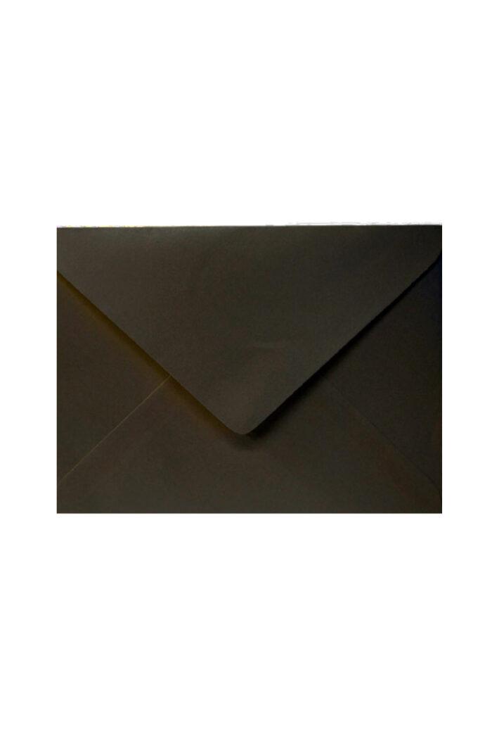 Envelope Convite 120 Alta Gramatura 163mm X 225mm Preto com 50
