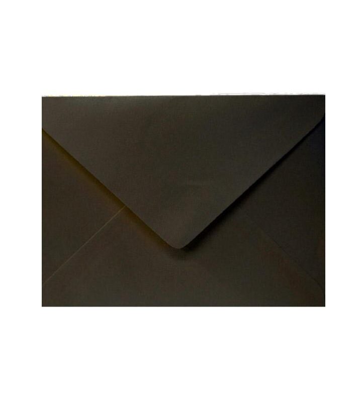 Envelope Convite 120 Alta Gramatura 163mm X 225mm Preto com 50