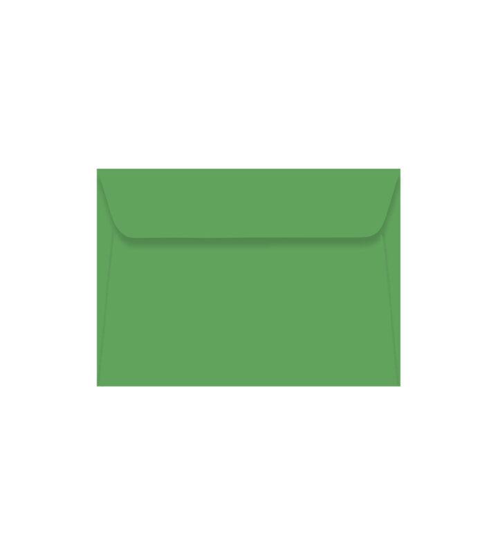 Envelope Carta 162mm X 114mm Color Verde com 50