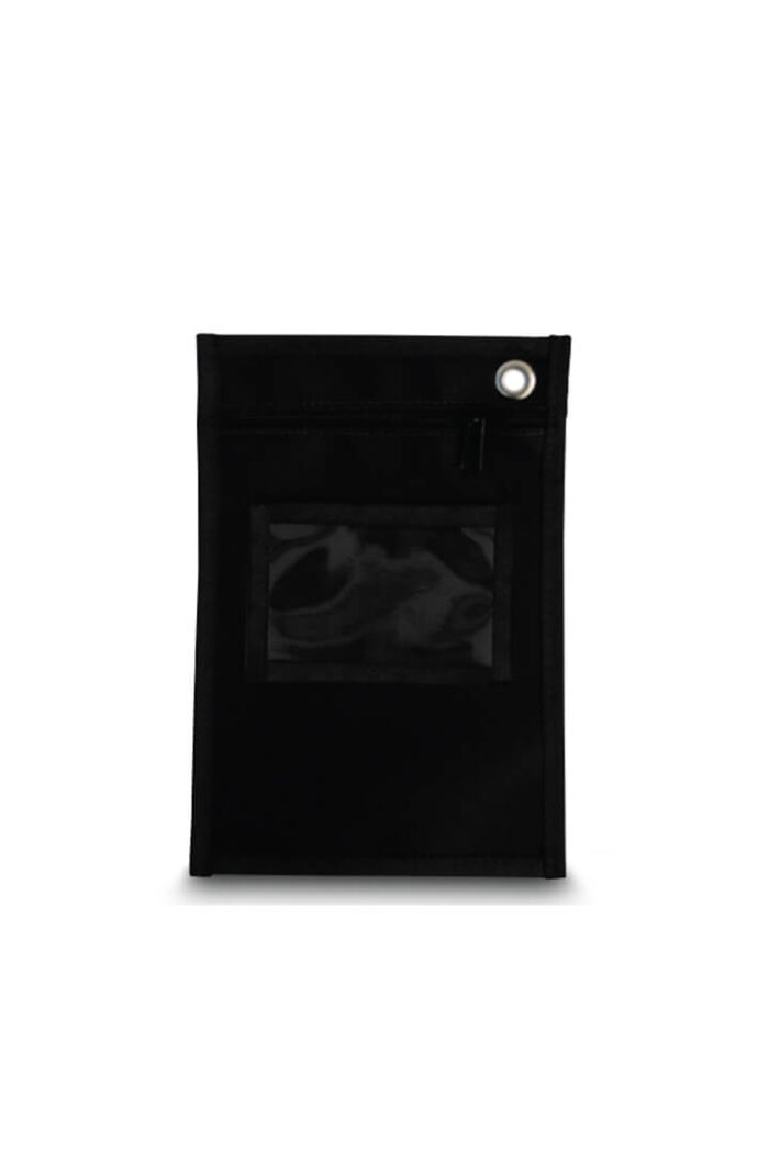 Malote 170mm X 250mm Costurado Nylon 600 Preto