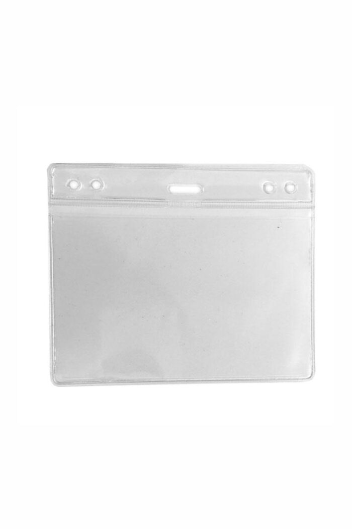 Crachá PVC 120mm X 80mm Abertura Superior sem Presilha com 10