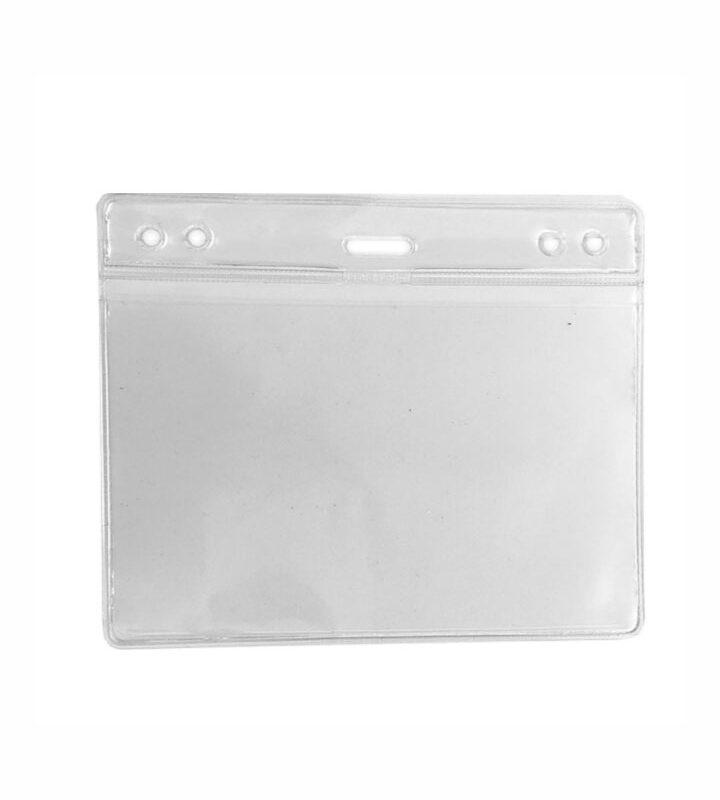 Crachá PVC 120mm X 80mm Abertura Superior sem Presilha com 10