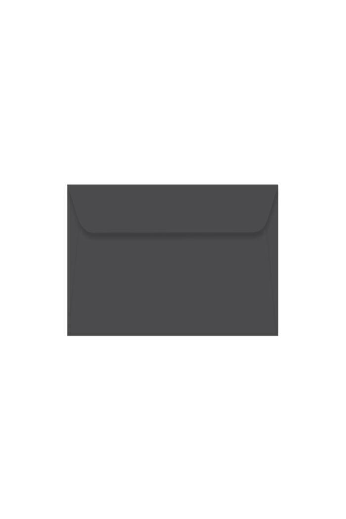 Envelope Carta 162mm X 114mm Color Preto com 50