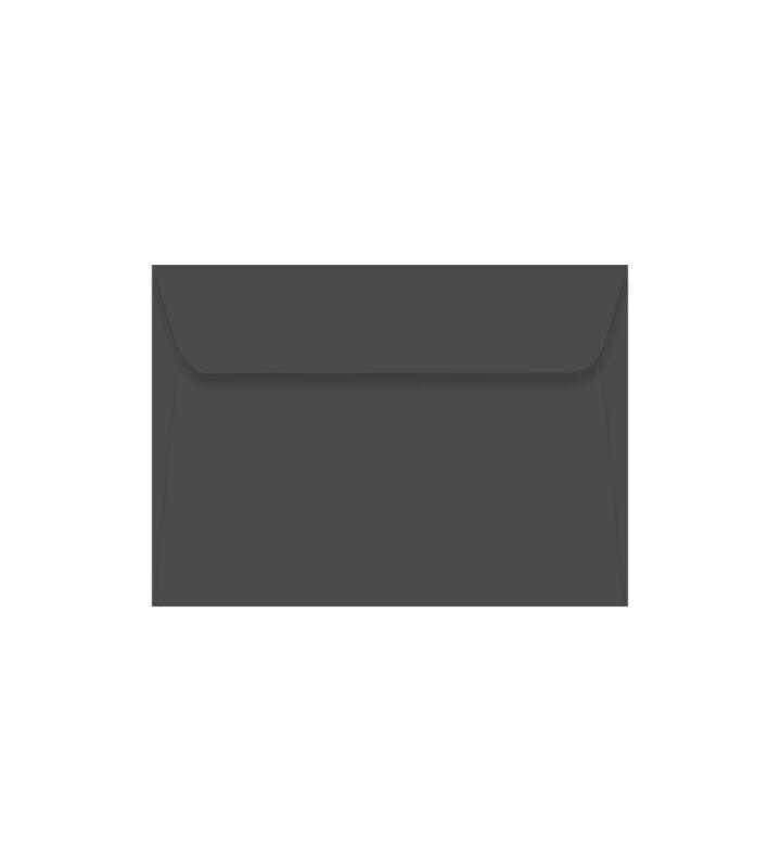 Envelope Carta 162mm X 114mm Color Preto com 50