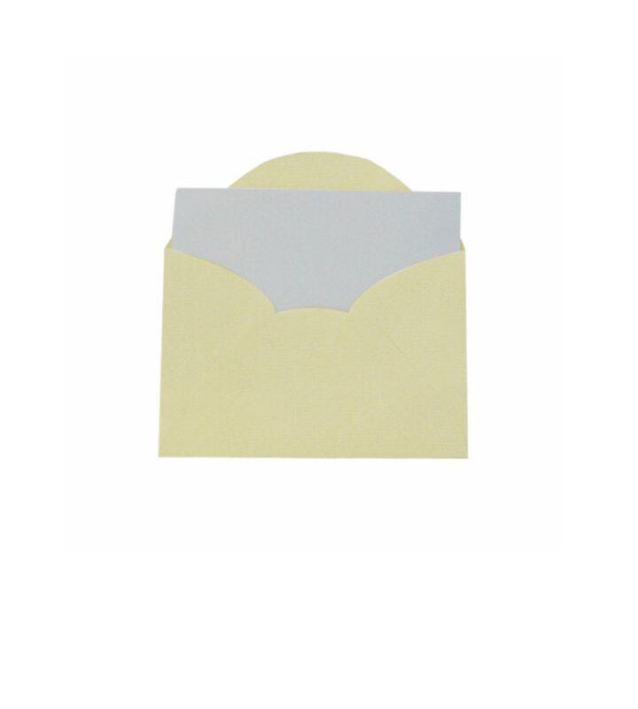 Envelopes Visita+Cartão 115mm X 80mm Textura Verge Berilo com 20