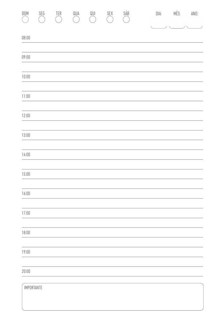 Caderno Agenda Permanente 1/4 160 Folhas 140mm X 200mm Preto - Imagem 4