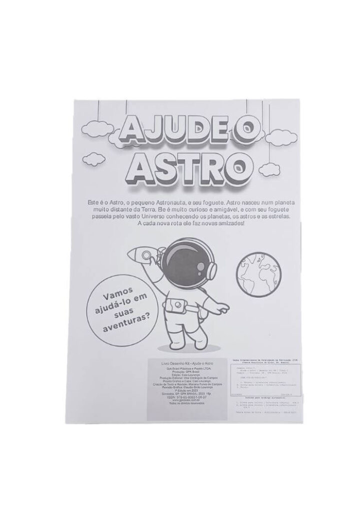 Livro Caderno Desenho A4 com 20 Folhas 140 GSM Branco - Imagem 2
