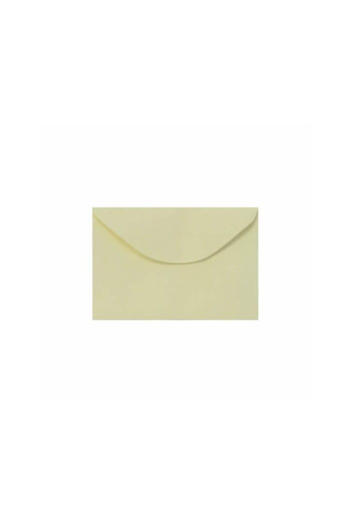 Envelope Visita 115mm X 80mm Textura Verge Berilo Creme com 100