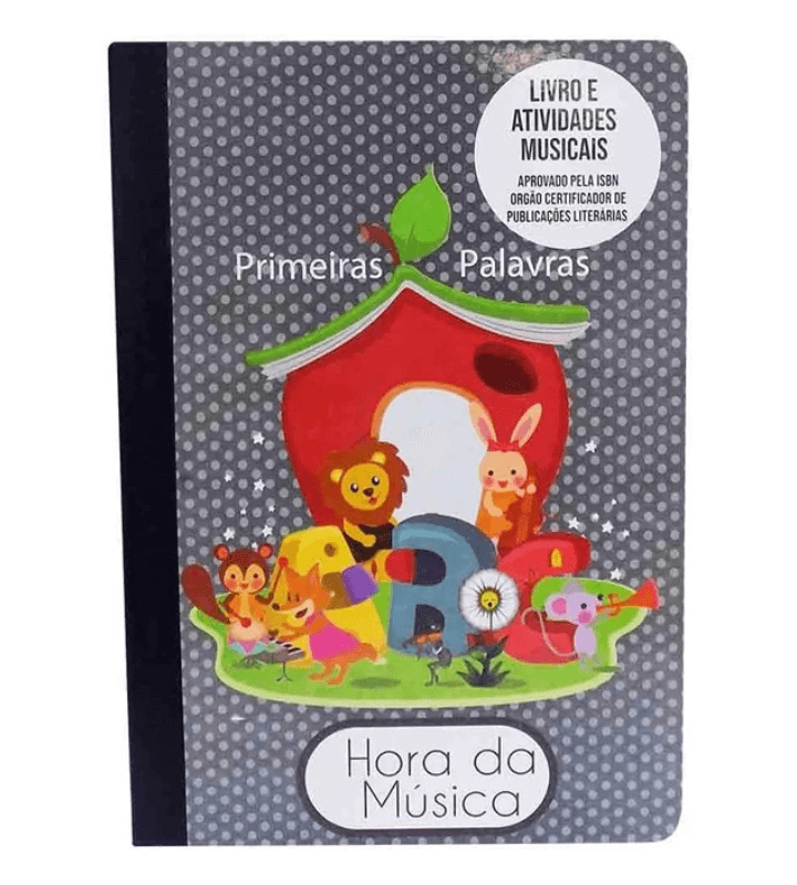 Livro Abc Hora Da Música com Atividades Inicialização Musical