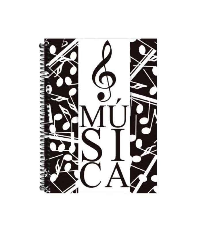 Livro Caderno Teoria Musical Mais Pentagrama 18+70  Folhas