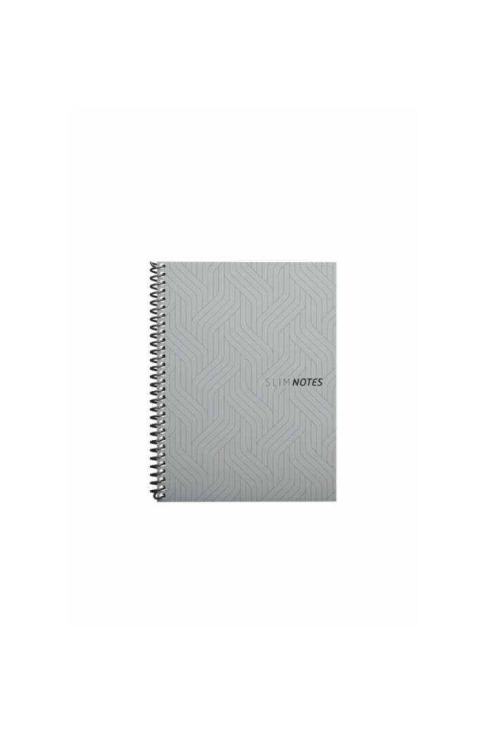 Caderneta 1/8 80 Folhas Espiral Capa Dura Slim Notes