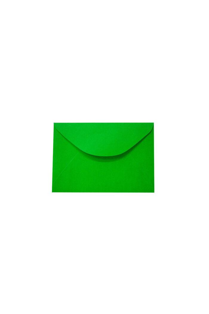 Envelope Visita 115mm X 80mm Color Verde com 100