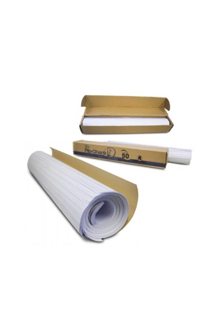 Caderno Flip Chart 75 GSM Serrilhado para Cavalete 50 Folhas