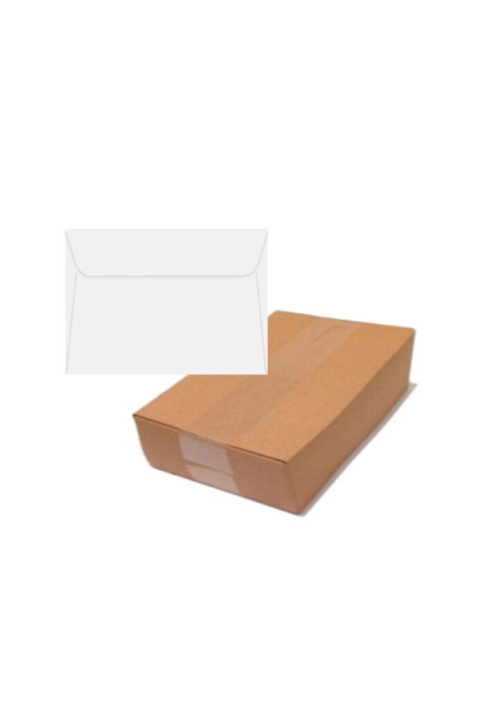 Envelope Comercial Carta 63 GSM 162mm X 114mm Branco com 1000 - Imagem 2