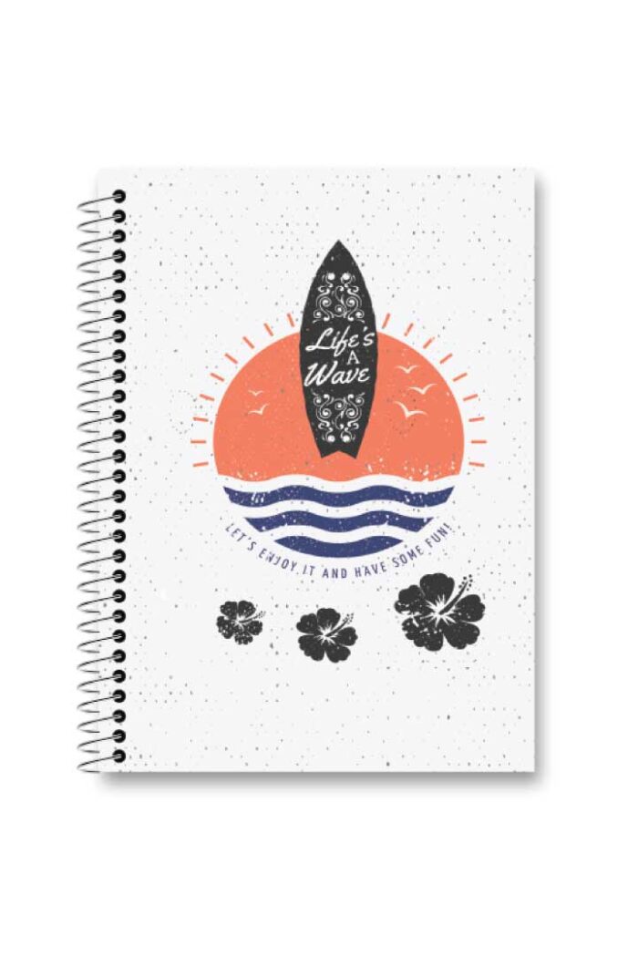 Caderno Universitário 10X1 160 Folhas Espiral Capa Dura Slim Sortidos - Imagem 3