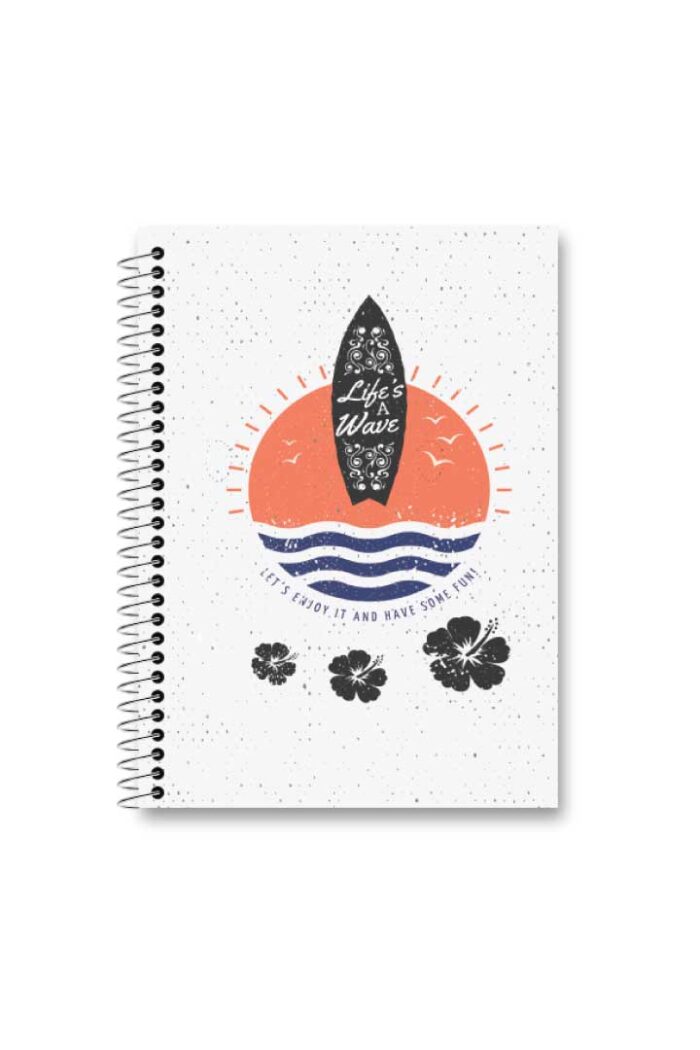 Caderno 1/4 160 Folhas Espiral Capa Dura Slim Sortidos - Imagem 3