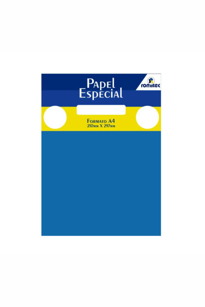 Papel A4 120 GSM Color Color Mais Azul Royal com 25 Folhas