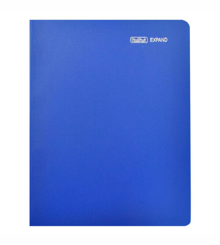 Pasta Catálogo PP A4 Expand 25 Sacos Azul