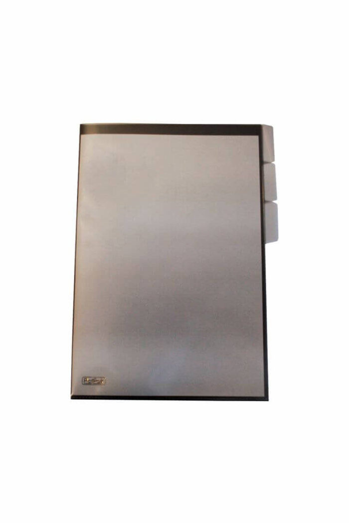 Pasta L PP A4 com 3 Divisórias Fume