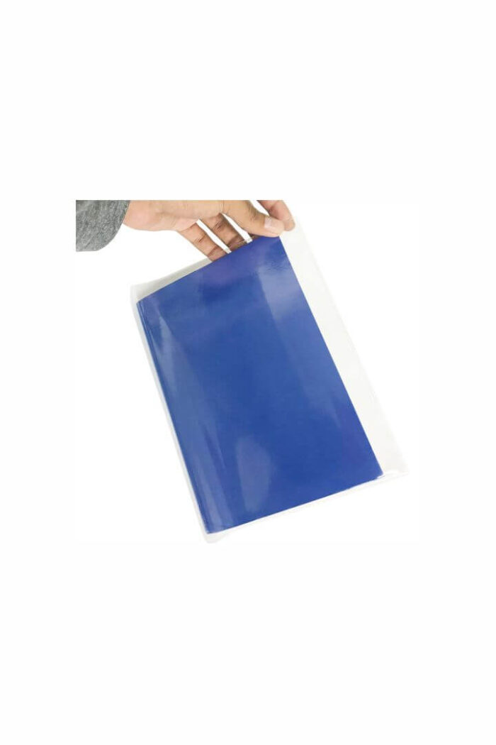 Capa PVC de Caderno Costurado Brochurinha 1/4  305mm X 210mm com 5