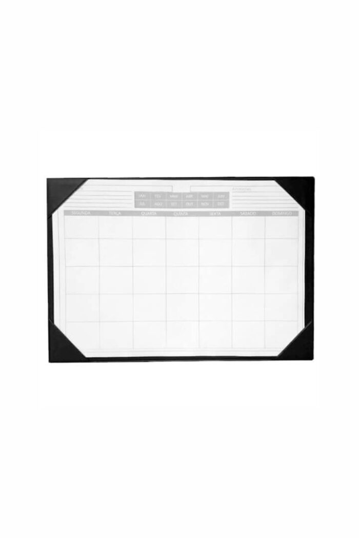 Risque Rabisque de Mesa PVC 480mm X 340mm com bloco de 20 folhas Lisas