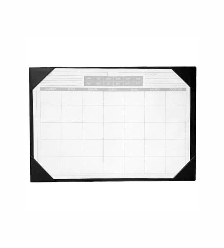 Risque Rabisque de Mesa PVC 480mm X 340mm com bloco de 20 folhas Lisas