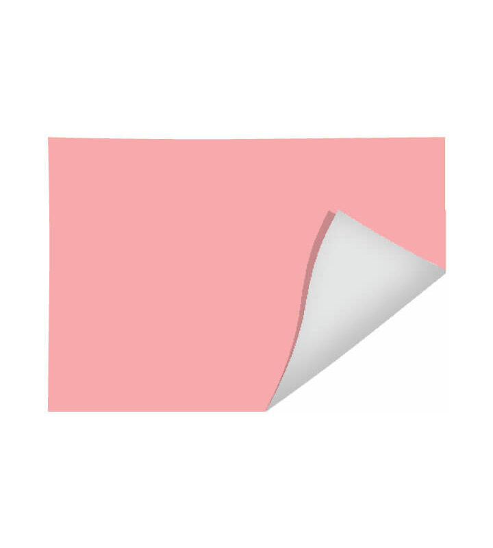 Papel Dobradura Espelho 470mm X 660mm Rosa com 100 Folhas