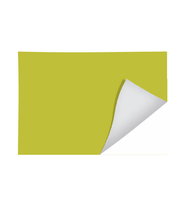 Papel Dobradura Espelho 470mm X 660mm Amarelo com 100 Folhas