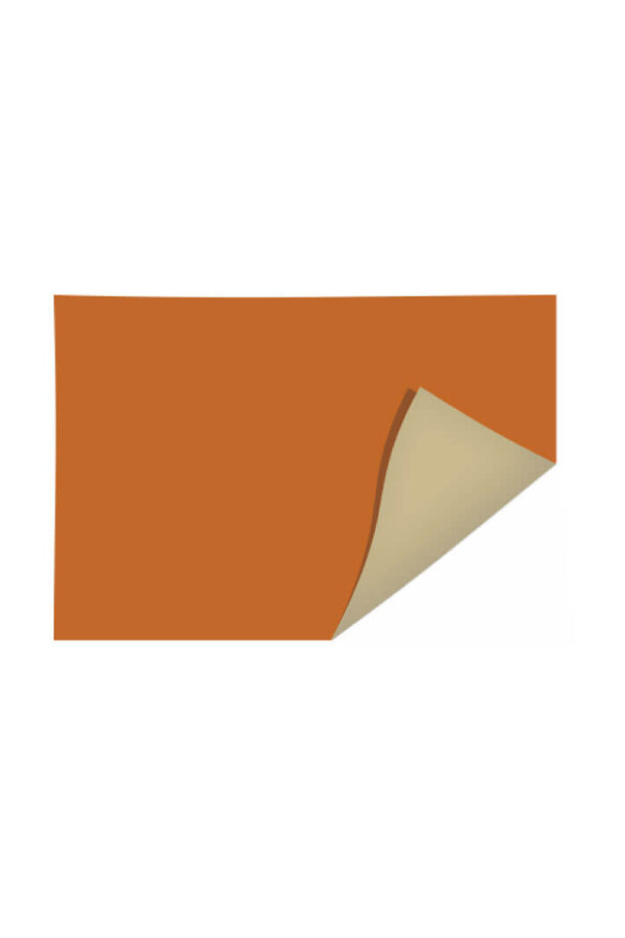 Papel Cartão Cartaz 470mm X 660mm Laranja com 20 Folhas