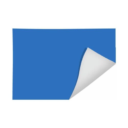 Papel Dobradura Espelho A2 Azul 100 Folhas 47x66 cm Romitec