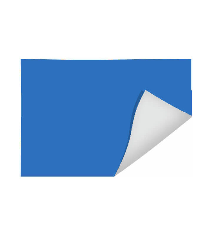 Papel Dobradura Espelho 470mm X 660mm Azul com 100 Folhas