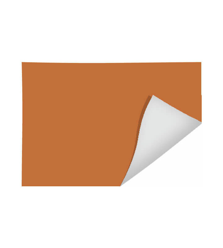 Papel Dobradura Espelho 470mm X 660mm Laranja com 100 Folhas