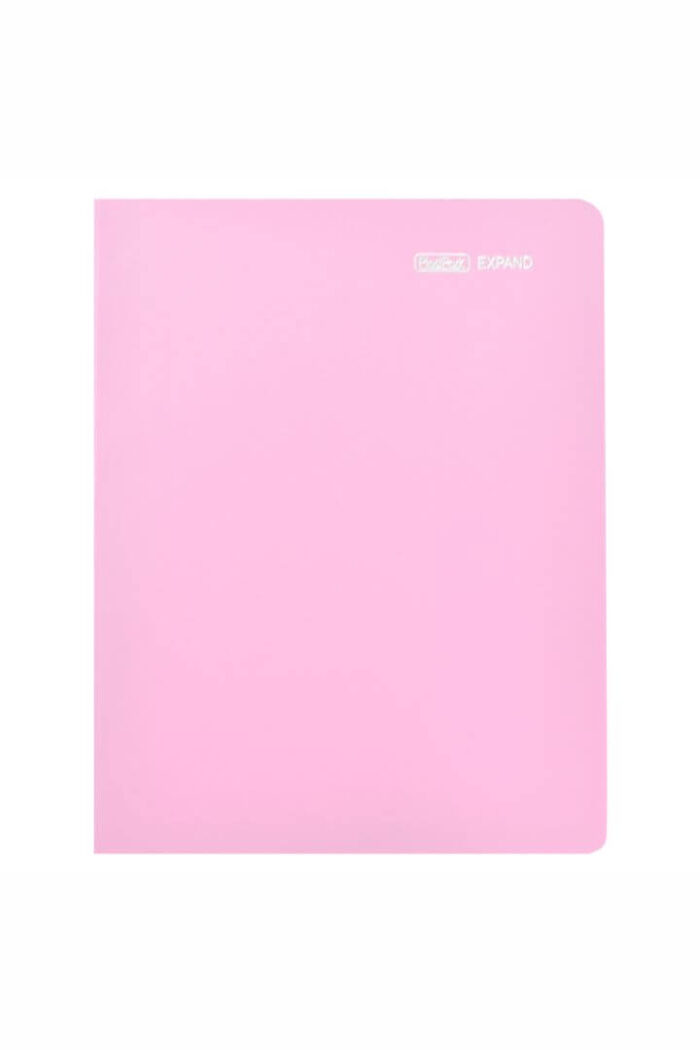 Pasta Catálogo PP A4 Expand 50 Sacos Rosa Pastel
