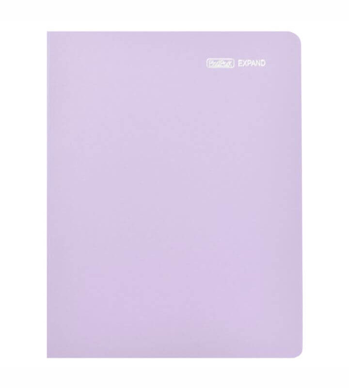 Pasta Catálogo PP A4 Expand 50 Sacos Lilas Pastel