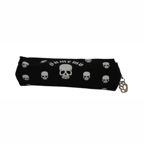Estojo Necessaire Baú Mini Sumemo 19x4x4 cm Preto PlastPark