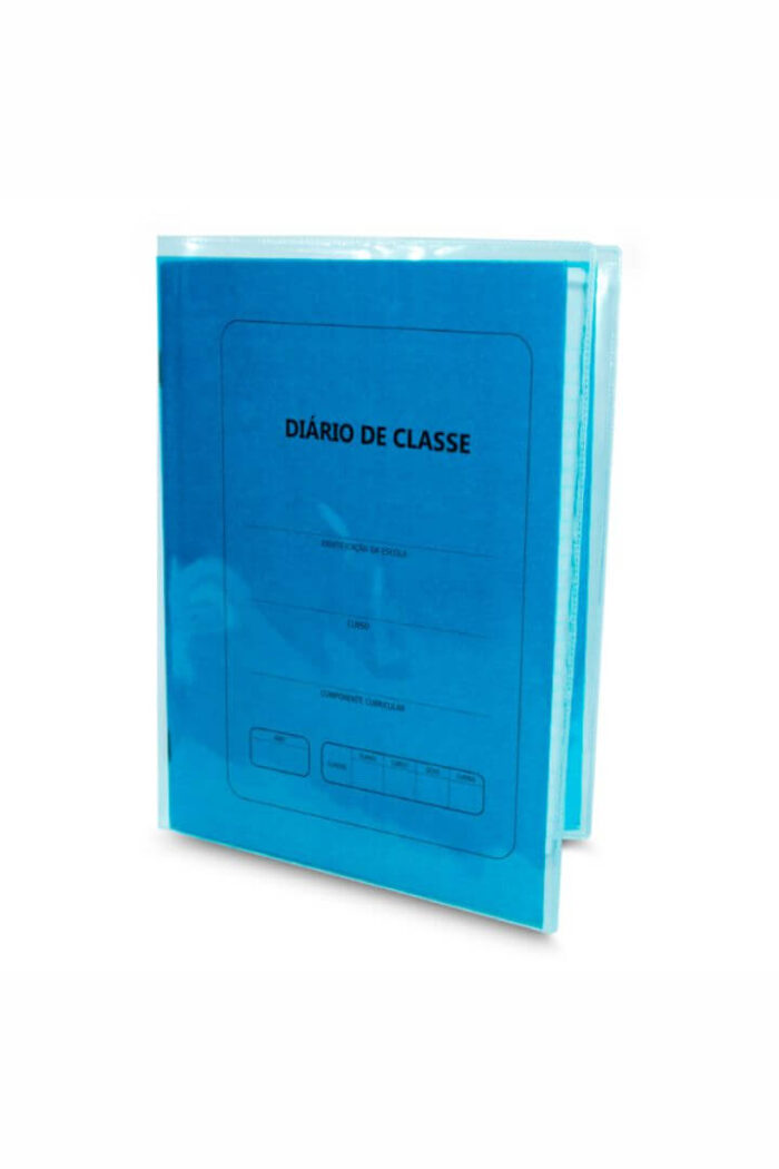 Capa PVC Camurça para Diário de Classe 254mm X 322mm Incolor com 3