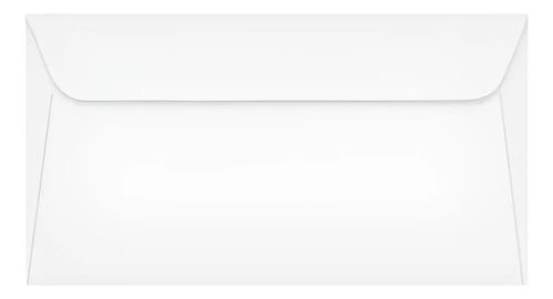 Envelope Ofício 75 g/m² Caixa de Cartão 11x23 cm Branco 100 Unidades Romitec