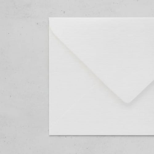 Envelope Convite 120 g/m² Textura Linho 16x22 cm Branco 50 Unidades Romitec - Imagem 4